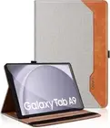 Case for Samsung Galaxy Tab A9 8.7 Inch 2023 Business Folio Protective Case Gray