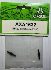 Axial AX10 hardware AXA1632 3x20 Turnbuckle, AXA464 3x8 Flat Head & AXA664