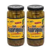 Hot & Spicy Pickled Asparagus 2 Glass Jars - N.W.16.9 Fl. Oz