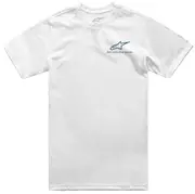 Alpinestars Sparky CSF, t-shirt , color: White/Blue/Orange , size: XL