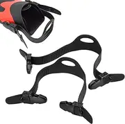 Fin Strap, Adjustable Rubber Flipper Strap, Quick Release Buckle Design, Secure and Comfortable Swim Belt, Scuba Diving, Snorkeling, Fixing Tool, for Beach, Outdoor, Water Sports