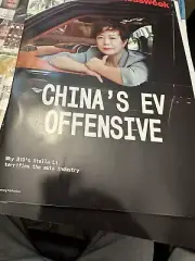 New Bloomberg Business Week Magazine CHINESE EV OFFENSIVE OCTOBER 22, 2024 Issue