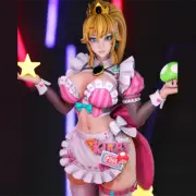 Princess Peach 1/8 1/6 1/4 3D print figure Model Kit Unpainted Unassembled GK