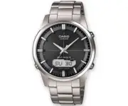 Casio LCW-M170TD-1AER Men's Watch - Black Dial, Titanium Bracelet