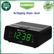 Emerson SmartSet Alarm Clock Radio with AM/FM Radio, Dimmer, Sleep Timer and .9"