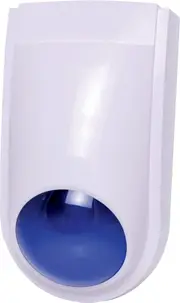 S5417 110dB Weatherproof 15W Siren with Blue LED Strobe Light