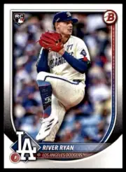300 Card Lot 2025 Bowman Rookie #69 River Ryan Dodgers RC