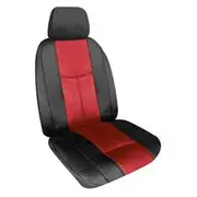 Sperling Empire Leather Look Seat Covers - Red, Front - CZ200.102C TMEMPRED