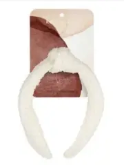 Kristin ESS Hair The Cozy White Headband New 4 Count