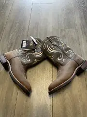 Dan Post Women’s Size 9 Cowboy Certified Brn Drk Brown Boot DP6055 New