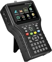 Satellite Receiver V8 Finder Max Satellite Signal Finder 4.3-inch LCD DVB-S/S2/S2x Satellite Network 8-Bit Locator for Remote Reception Systems Antennas