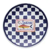 Porto Cucina Porcelain Round Serving Platter Dish Serveware 30cm Sardine