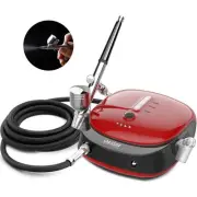 Oasser Airbrush Set Mini Compressor Rechargeable 1000mAh Battery and AC Pow 506