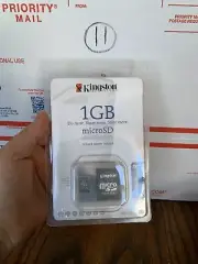 Kingston 1GB microSD Memory Card with Adapter