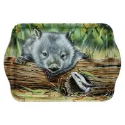 Australian Souvenir Ashdene Melamine Scatter Tray Fauna Wombat & Lizard