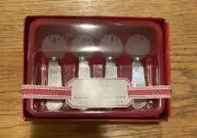 Hallmark Christmas Snowmen Spreaders Set of 4 in Box New Old Stock