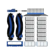 For Robovac 11s, 25c, 15c, 30, 30c, 12, 35c, 15t Robot Vacuums, 2 Rolling Brushes