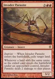 1x Invader Parasite New Phyrexia MtG Magic Red Rare 1 x1 Card Cards