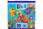 Mattel Mega Bloks ABC Building Bag Educational Building Blocks Toy Kids 1y+