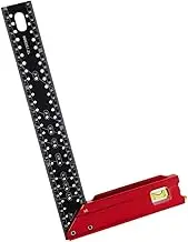 Generic Woodworking L Square Ruler Right Angle Ruler Versatile for Manual Manufacturing Scale Ruler Marking Tool for Art Framing DIY, 30CM