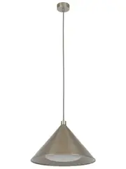 Sienna 1 Light Pendant in Brushed Nickel