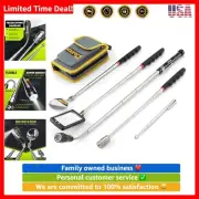 Telescoping Magnetic Pickup Tool Set-Extendable Magnet Flashlight with Inspec...