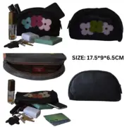 100% Leather Cosmetics bags, Handmade make up, leather pencil case, BAG-G