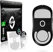 FPS Glides for Logitech G PRO X Superlight (2 Pack) Replacement Mouse Feet Skates | Flat Surface Self Adhesive Pre-Cut PTFE Easy to Use Upgrade Kit