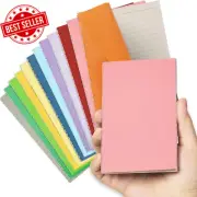 12Pack Mini Notebook Bulk, 3.5 X 5" Kraft Small Journal 36 Lined Pages(18 Sheets