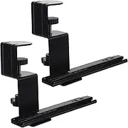 2 Sets Desk Extender Arm Stand Desktop Extension Board Support for Enhanced Keyboard Comfort and Productivity No Drilling Required for Convenient Use
