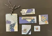 #2679 NAUTICAL BEACH EPHEMERA TAGS EMBELLISHMENT JUNK JOURNAL SCRAPBOOK - Tonya