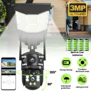 4G Home Security Camera Solar Powered Wireless CCTV Outdoor House Surveillance