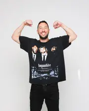 [THE NIGHT SHIFT] The Night Shift Impaulsive Vintage T-shirt Black Wash - Size S S Black Wash
