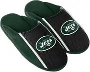 FOCO Unisex-Adult New York Jets 2016 Jersey Slide Slipper Medium