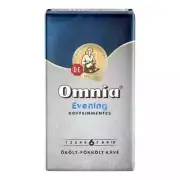 10x Hungarian Douwe Egberts Omnia Evening Decaffeinated Ground Coffee 250g