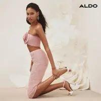 在飛比找momo購物網優惠-【ALDO】ENAEGYN-時尚蝴蝶圖漾粗跟高跟涼鞋-女鞋(