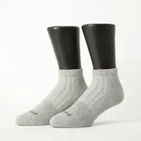 在飛比找PChome24h購物優惠-【Footer除臭襪】輕壓力氣墊機能襪-男款(T95-灰)