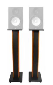 Rockville 36” Studio Monitor Speaker Stands For Yamaha HS5 Monitors