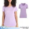 【Icebreaker】女 美麗諾羊毛Sphere II Cool-Lite™圓領短袖上衣/IB0A56D3-736淡紫