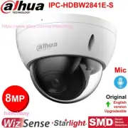 Dahua 8MP 4K Starlight Built-in Mic PoE SMD+ WizSense Camera IPC-HDBW2841E-S