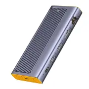 X0165 6-In-1 10Gbps Type-C Hub Docking Station with USB3.2*2 / USB-C PD100W / 4K HD / RJ45 Ethernet / M.2 NVMe&SATA SSD