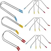 WEKADRIN Hair Curlers Hot Roller Clips 24 Pack Large Roller Jaw Clamps for Diy Styling