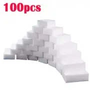 100pcs/Lot Magic Sponge Eraser White Melamine Sponge for Dishwashing Kitchen Bat
