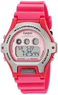 在飛比找Yahoo!奇摩拍賣優惠-紅 CASIO 卡西歐 運動手錶 LW-202H 成人兒童學