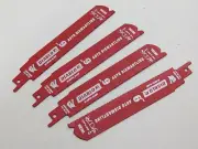 DIABLO DS0614WBF 6" x 14/18 TPI Fire Rescue Reciprocating Saw Blades (4 pcs)