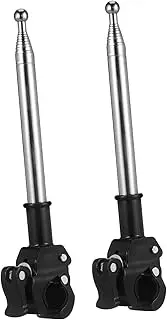 SWOOMEY 2pcs Retractable Flagpole Holder for Motorcycle and Bicycle Flag Mount Bracket for Enhanced Style and Versatility Outdoor Riding