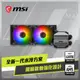 微星 MAG CORELIQUID M240 水冷風扇 + Intel i5-14400F 中央處理器