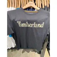 在飛比找蝦皮購物優惠-Timberland 男 黑 迷彩 LOGO有機棉 休閒短T