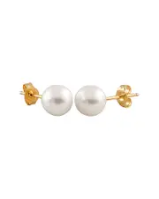 Splendid Pearls 14K 6-7mm Akoya Pearl Studs