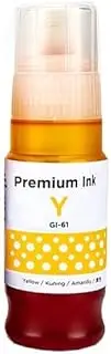 [ExtraPrint] Compatible Ink Refill for GI-61Y GI61Y Yellow Ink Bottle 70ML for Canon PIXMA G3620 G3625 G3660 MegaTank